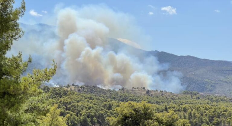 Μεγάλη Φωτιά τώρα στην Αττική – Συναγερμός στην Πυροσβεστική