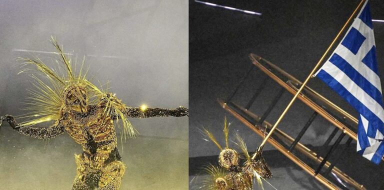 Ο «Χρυσός Ταξιδιώτης» στην τελετή λήξης των Ολυμπιακών Αγώνων – Τι συμβολίζει και ποιος ήταν