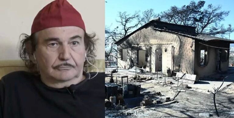 Φωτιά στην Αττική: Σοκάρει ο Παύλος Κοντογιαννίδης – «Ένα σπίτι όρθιο μέσα σε 100 στρέμματα κάρβουνο, να χαρώ;»
