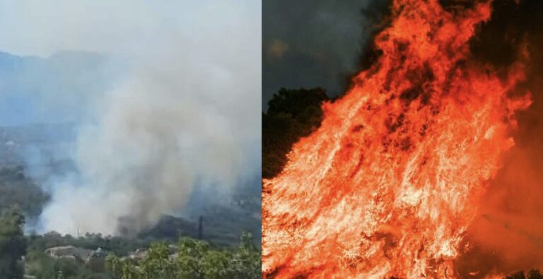 Νέα μεγάλη και επικίνδυνη φωτιά τώρα – Ισχυρές δυνάμεις της Πυροσβεστικής