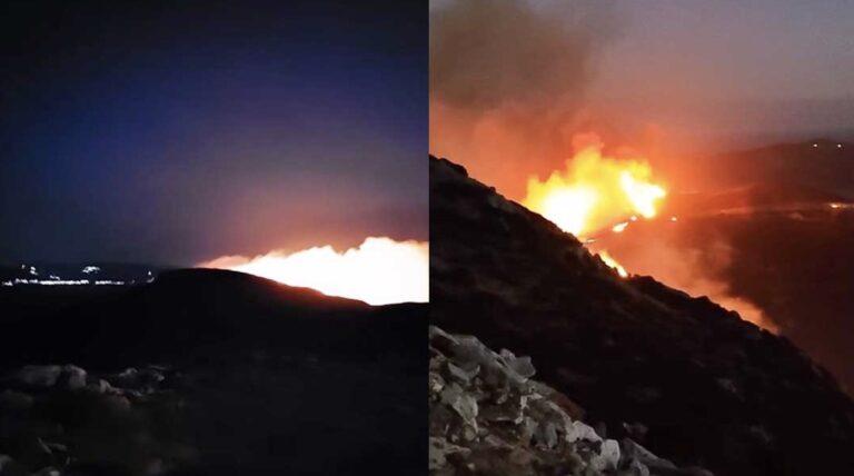 ΕΚΤΑΚΤΟ – Αγρίεψε η φωτιά στο νησί – Μπλακ άουτ παντού –   Κάνουν εκκενώσεις μεταφέροντας ανθρώπους διά θαλάσσης