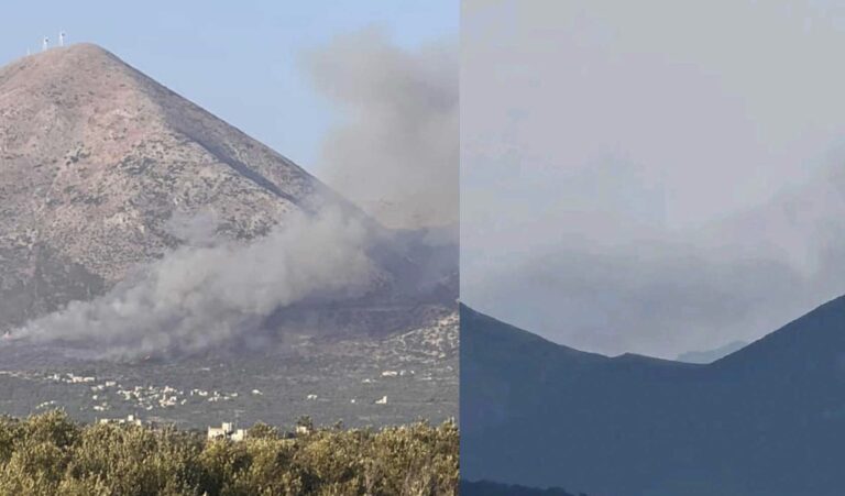 EKTAKTO – Μεγάλη φωτιά ΤΩΡΑ – Συναγερμός στην Πυροσβεστική