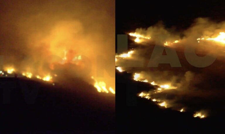 EKTAKTO – Μεγάλη φωτιά ΤΩΡΑ – Δύσκολη νύχτα – Συναγερμός στην Πυροσβεστική