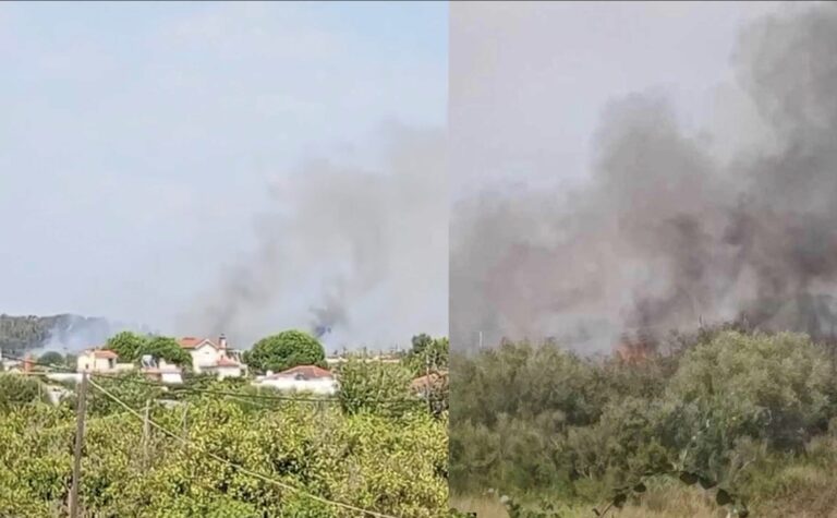 ΕΚΤΑΚΤΟ – Νέα μεγάλη φωτιά δίπλα σε σπίτια – Συναγερμός στην Πυροσβεστική – Ήχησε το 112