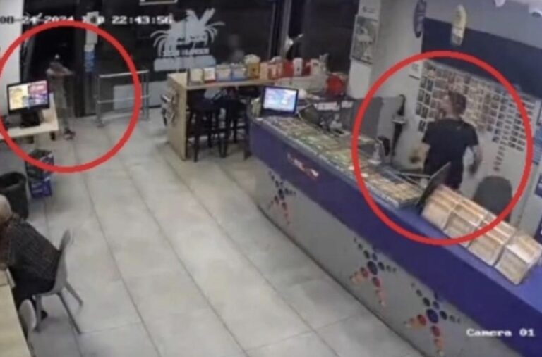 Εργαζόμενος σε πρακτορείο του ΟΠΑΠ είχε νεύρα με την ΑΕΚ και «πήρε στο κυνήγι» ληστή που μπήκε στο μαγαζί