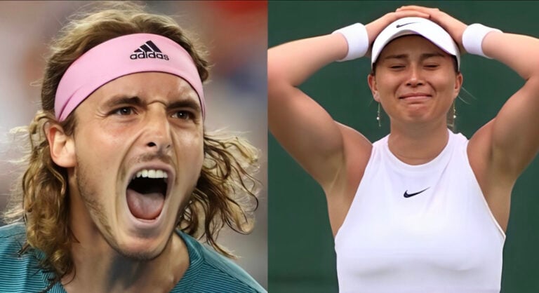 Στέφανος Τσιτσιπάς: Πέταξε τη ρακέτα του με δύναμη και τρόμαξε την Πάουλα Μπαντόσα