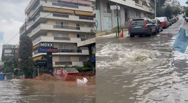 «Από θαύμα ζούμε σε αυτή τη χώρα!» – Απίστευτο βίντεο από κεντρική Λεωφόρο της Αθήνας που μοιάζει σαν… ποτάμι