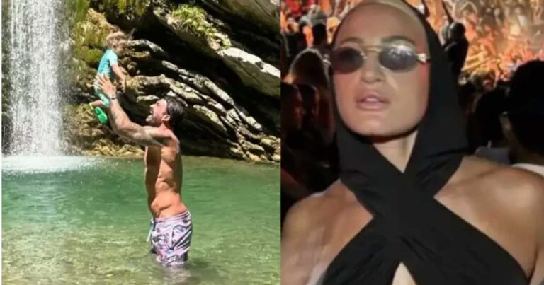 Δημήτρης Αλεξάνδρου: Εκδρομή στους καταρράκτες με τον γιο του όσο η Ιωάννα Τούνη διασκεδάζει στη Μύκονο