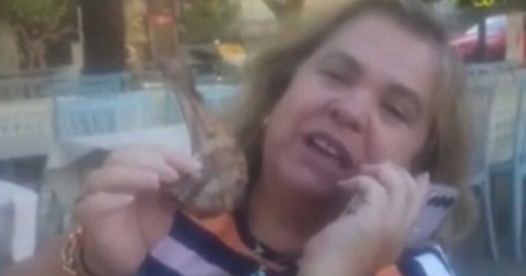 Χαμός με το βίντεο της Έφης Θώδη να τρώει παϊδάκια και να λέει: «Δεν υπάρχει πανώλη»