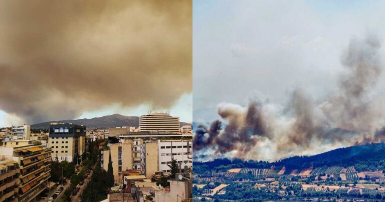 Συναγερμός – Μπαίνει πιο βαθιά στην Αθήνα η μεγάλη φωτιά – Εκκενώνεται νέα περιοχή
