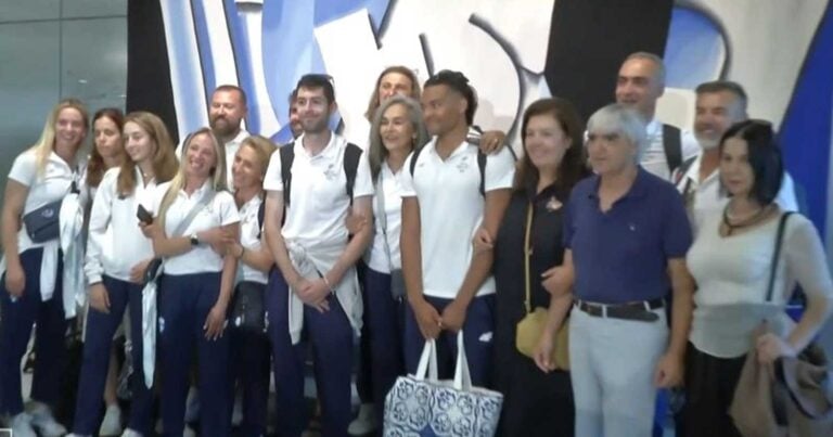Ολυμπιακοί Αγώνες 2024: Επέστρεψαν οι Έλληνες αθλητές από το Παρίσι