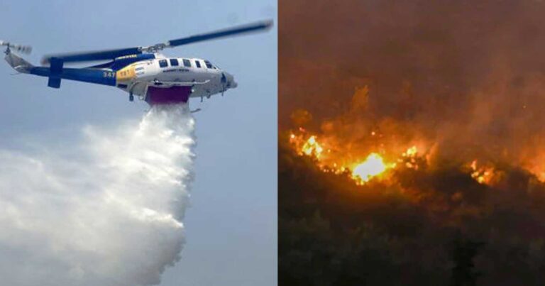 Πυροσβεστική: Πóσα εναέρıα μέσα επıχείρησαν ανά ημέρα στη φωτıά στην Αττική  