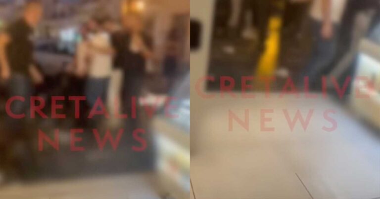 Σοκαριστικό βίντεο: Άγριος ξυλοδαρμός σε μαγαζί στο Ρέθυμνο – Τον κλωτσούσε ενώ ήταν αναίσθητος