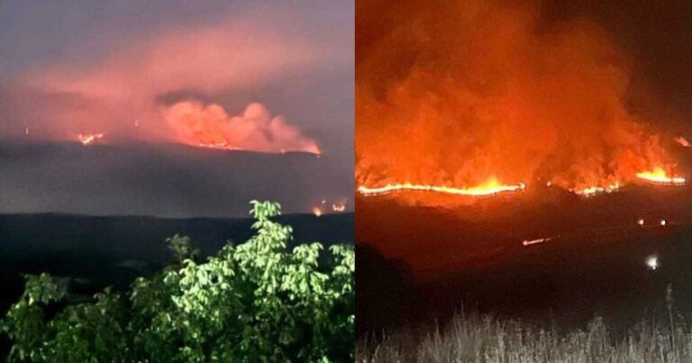 Μήνυση κατά παντός υπευθύνου για την πυρκαγιά που καίει το όρος Όρβηλος για 27 ημέρες