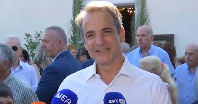 Κυριάκος Μητσοτάκης: «Η πολιτεία θα κινηθεί τάχιστα ώστε να αποζημιωθούν οι πυρόπληκτοι»