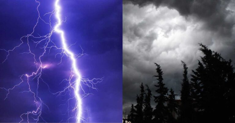 Πού θα «χτυπńσει» η κακοκαιρία τις επόμενες ώρες – Η νέα ανακοίνωση από την ΕΜΥ