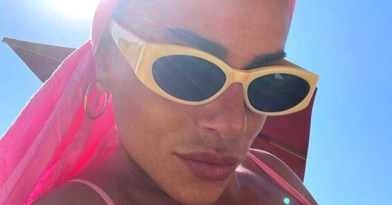 Ανερχόμενη διάσημη Ελληνίδα «αναστάτωσε» παραλία της Μυκόνου με την εμφάνισή της