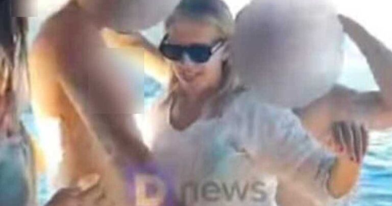 Το τσιφτετέλι της υφυπουργού ενώ καιγόταν το Χαλάνδρι