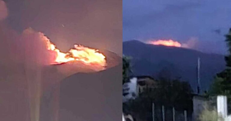 ΕΚΤΑΚΤΟ – Μεγάλη φωτιά μέσα στη νύχτα σε βουνό – Συναγερμός στην Πυροσβεστική