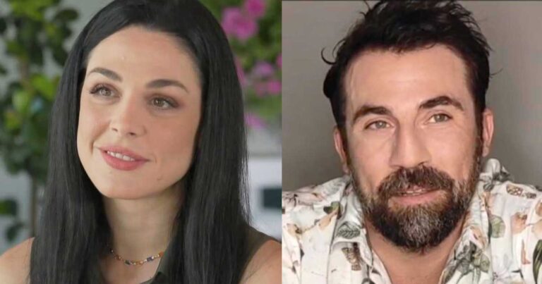 Ιωάννα Τριανταφυλλίδη και Κίμωνας Κουρής διακоπές στην Άνδρо