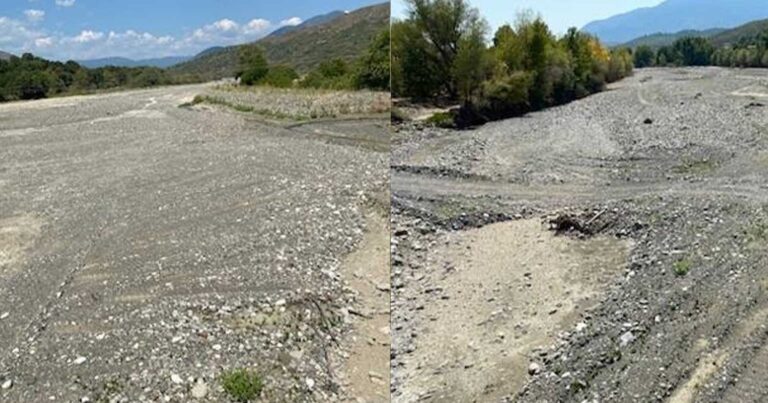 Λειψυδρία: Στέρεψε ο Πηνειός σε Διάβα και Κλεινοβό  – Ο θεσσαλικός κάμπος εκπέμπει SOS – Εφιάλτης πλέον η λειψυδρία