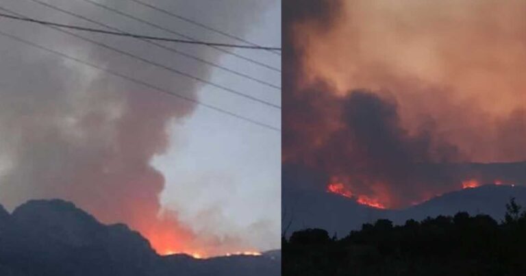 ΕΚΤΑΚΤΟ – Τεpάστια πυρκαγιά στη χώρα – Εκατοντάδες πυροσβέστες δίνουν μεγάλη μάχη