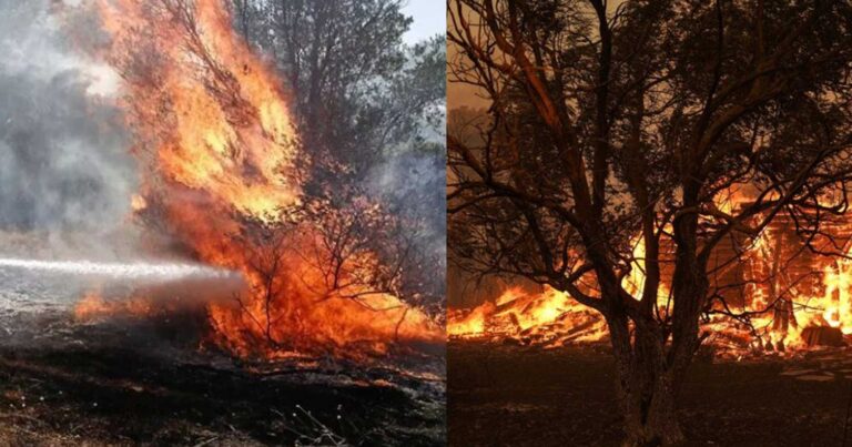 ΕΚΤΑΚΤΟ – Μεγάλη φωτιά ΤΩΡΑ – Σηκώθηκαν 10 εναέρια – Συναγερμός στην Πυροσβεστική