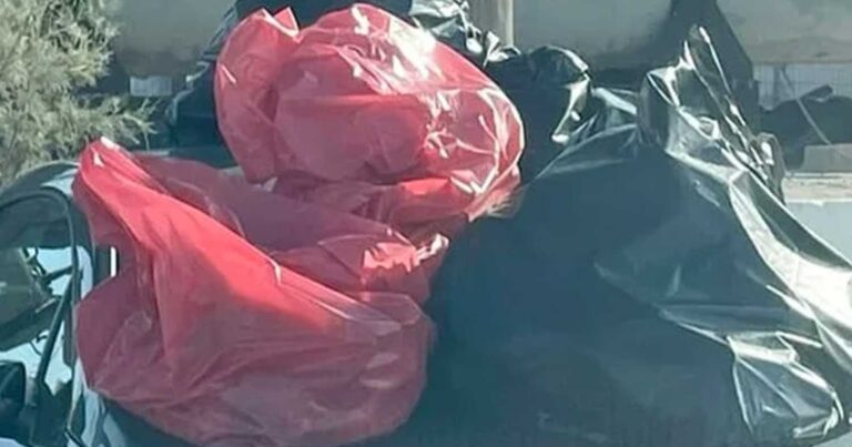 Σύρος: Πολίτες έβαλαν σκουπίδια στο καπό αυτοκινήτου που πάρκαρε μπροστά σε κάδο