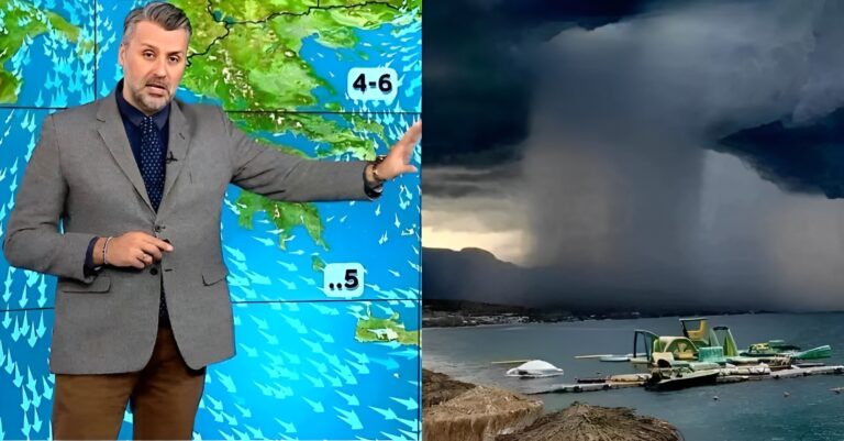 «Πάγωσαν» οι μετεωρολόγοι: «Πολικός αεροχείμαρρος θα σαρώσει τη χώρα, τεράστια βουτιά στη θερμοκρασία»