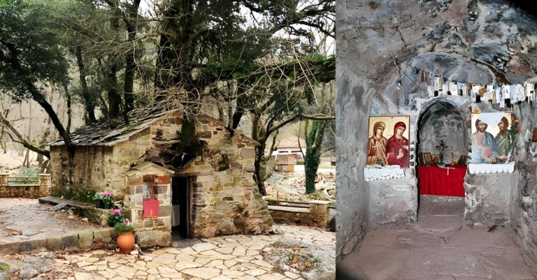 Γιορτάζει σήμερα το εκκλησάκι της Αγίας Θεοδώρας με τα 17 πλατάνια στην Πελοπόννησο που μπήκε στο ρεκόρ Γκίνες