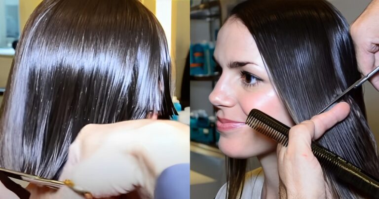 Διάσημος κομμωτής κουρεύει αγορέ την όμορφη πελάτισσά του και την μεταμορφώνει σε άγγελο