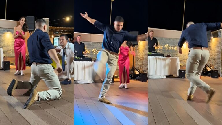 Κορίτσια λιώστε: Λεβέντης χορεύει το πιο μάγκικο ζεϊμπέκικο σε γάμο και κάνει όλες τις γυναίκες να τον εpωτευτούν
