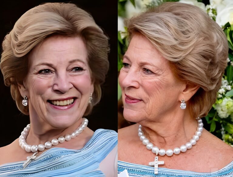 Η μητέρα της νύφης: Η Άννα Μαρία με το πιο όμορφο φόρεμα στον γάμο της κόρης της – Η επιτομή της αριστοκρατικότητας