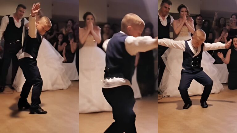 Βαρύ ζεϊμπέκικο σε ρυθμούς Μητροπάνου: Ο μικρός αδελφός της νύφης την κάνει να ξεσπάσει σε κλάματα από την συγκίνηση