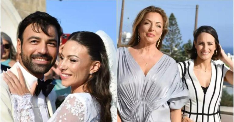 Άντζελα Γκερέκου: Η selfie με την τηλεοπτική «Μπρουκ» από την «Τόλμη και γοητεία» στον γάμο του Αντρέα Γεωργίου