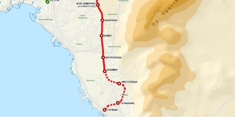 grammi metro glyfada
