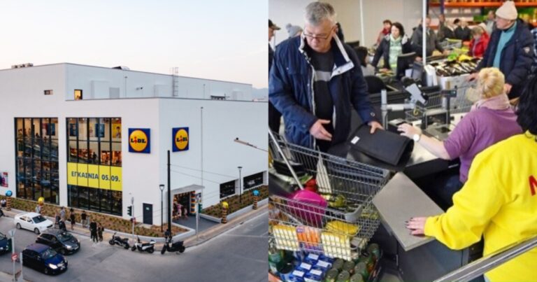 Πελώριο, πιο μεγάλο και από ΙΚΕΑ: Αυτό είναι το νέο υπερμάρκετ των LIDL που μόλις άνοιξε στην Αθήνα