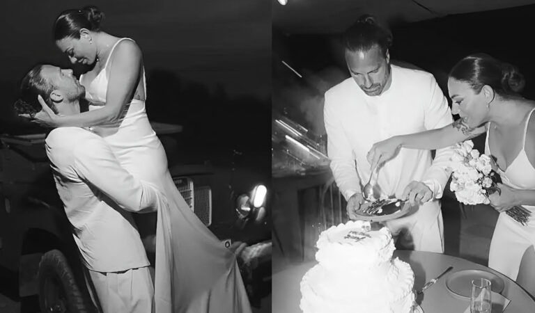 Ευρυδίκη Βαλαβάνη – Γρηγόρης Μόργκαν: Οι επίσημες φωτογραφίες από τον γάμο τους στα Χανιά