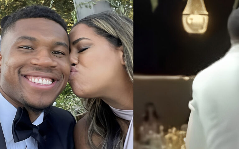 Φωτογραφίες με τα γαμπριάτικα και το νυφικό: Γιάννης Αντετοκούνμπο και Μαράια στον πρώτο τους χορό μετά το γάμο