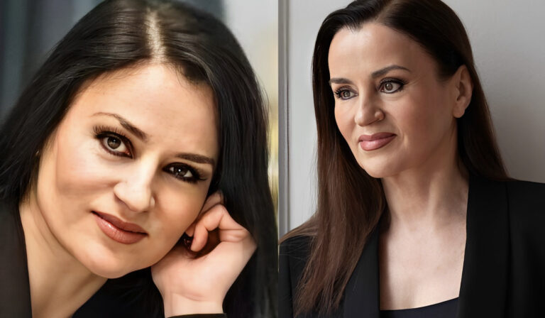 Καρυοφυλλιά Καραμπέτη: Σπάνια εμφάνιση με τον σύντροφό της Κρις Ραντάνοφ