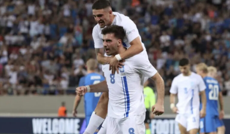 Θρίαμβος για την Εθνική Ελλάδας στο ποδόσφαιρο