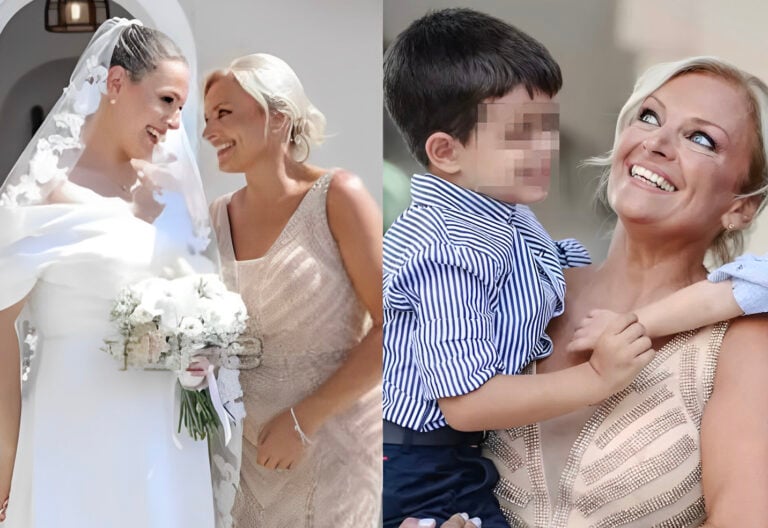 Χριστίνα Λαμπίρη: Ο θρησκευτικός γάμος της κόρης της, το υπέροχο νυφικό και η βάφτιση του δεύτερου εγγονού της
