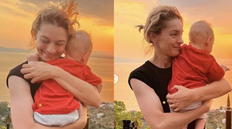 Η Γιούλικα Σκαφιδά ανέβασε τον 9 μηνών γιο της να παίζει πιάνο και «έλιωσε» το Instagram