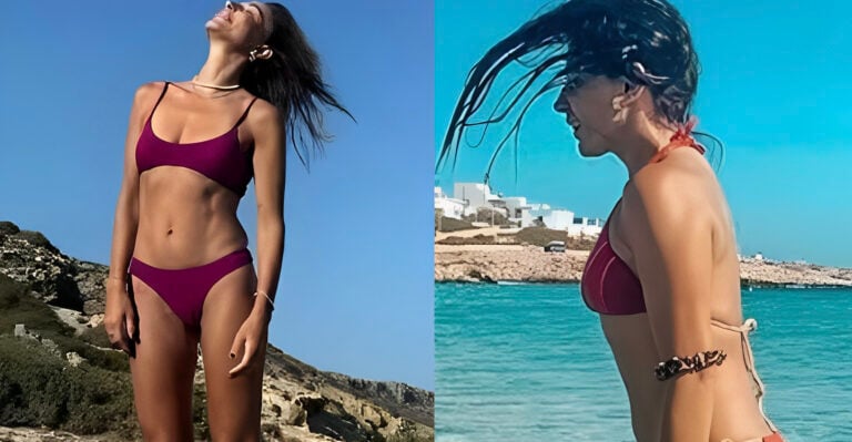 Χώρισε, έχει 2 παιδιά, συνεχίζει τις διακοπές της: Ουρές οι άντρες στο νησί για την 45άρα Ελληνίδα ηθοποιό