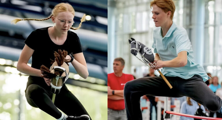 Η Γερμανία διοργάνωσε πρωτάθλημα ιππασίας χωρίς άλογο