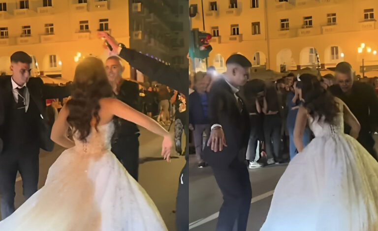 Θεσσαλονίκη: Ζευγάρι έκλεισε κεντρικό δρόμο για να κάνει TikTok βίντεο γάμου και προκάλεσε αντιδράσεις