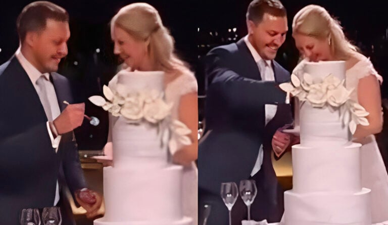 Θεοδώρα & Μάθιου Κουμάρ: Τα πρώτα πλάνα από το γαμήλιο πάρτι – Η στιγμή που κόβουν την τετραώροφη τούρτα