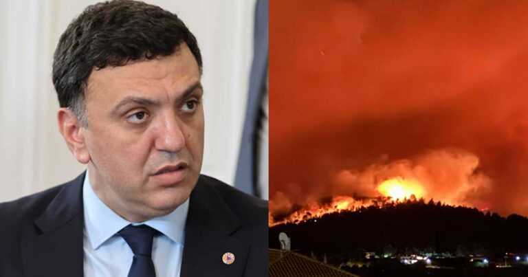 Κικίλιας: «Το σύνολο των καμένων εκτάσεων φέτος είναι 24% κάτω από το μέσο όρο 20ετίας»