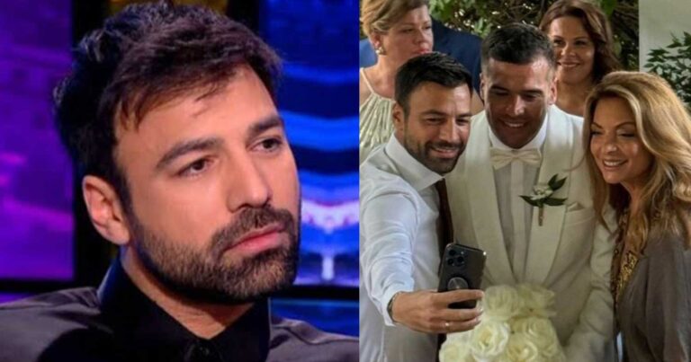 Κολλητοί με την Γκερέκου: Ο νιόπαντρος Ανδρέας Γεωργίου πήγε έτσι σε γάμο και όλοι κοίταγαν την καλλονή γυναίκα του