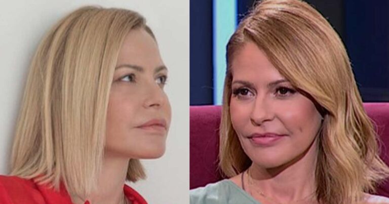 Τζένη Μπαλατσινού: Βόλτα με τον γιο της στο Σούνιο